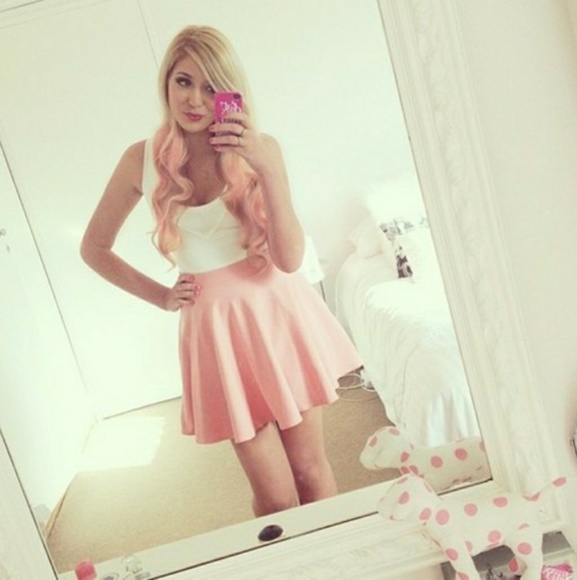 Black & Pink Skater Skirts! NWOT! - Picture 5 of 6